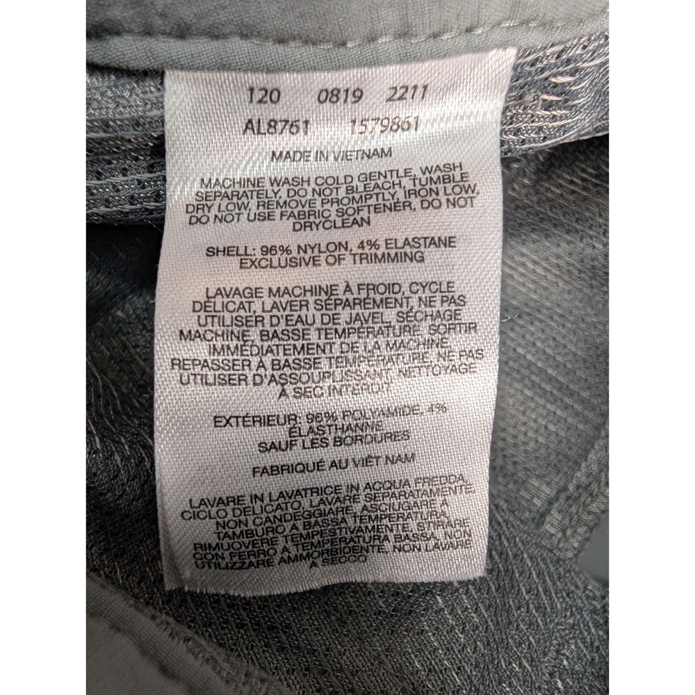 Columbia Omni-Shield Women's Size 2 Gray Roll-Up Hiking Pants Stretch Nylon - Picture 11 of 11